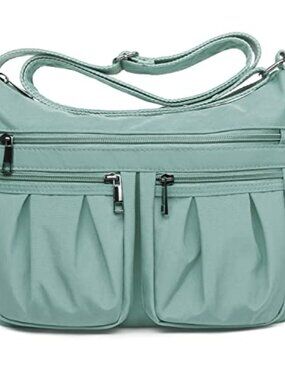 🆕 Crossbody Bag for Women Nylon Shoulder Bag Women Water Resistant Anti Theft